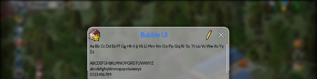 Bubble UI