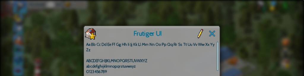 Frutiger Aero UI